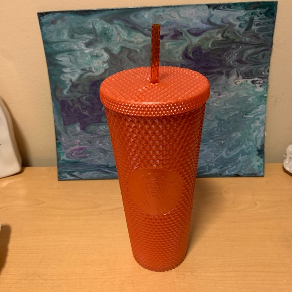 Starbucks Orange Tumbler - Picture 3 of 4